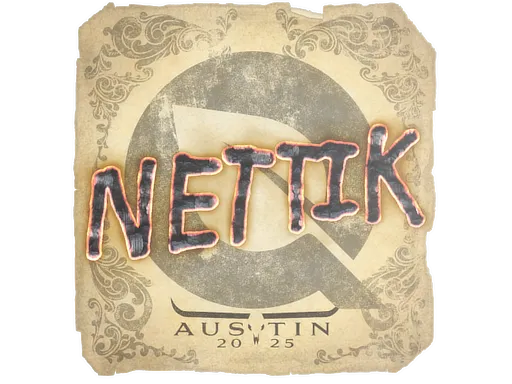 Sticker | nettik | Austin 2025