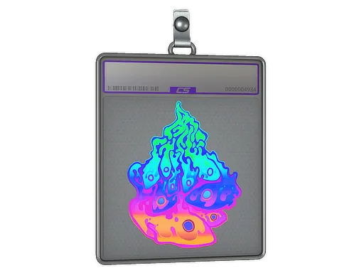 Sticker Slab | Liquid Fire (Holo)