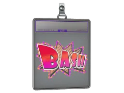 Sticker Slab | Bash (Holo)