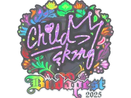 Sticker | ChildKing (Holo) | Budapest 2025
