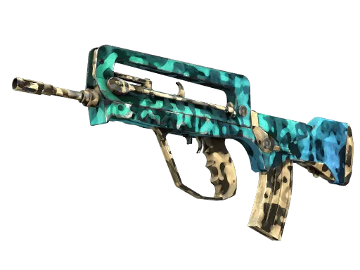 FAMAS | Waters of Nephthys (Battle-Scarred)
