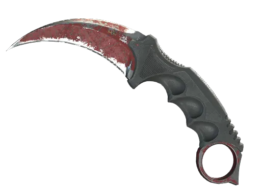 ★ Karambit | Crimson Web (Battle-Scarred)