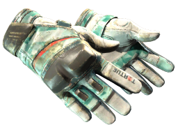★ Moto Gloves | Spearmint (Battle-Scarred)
