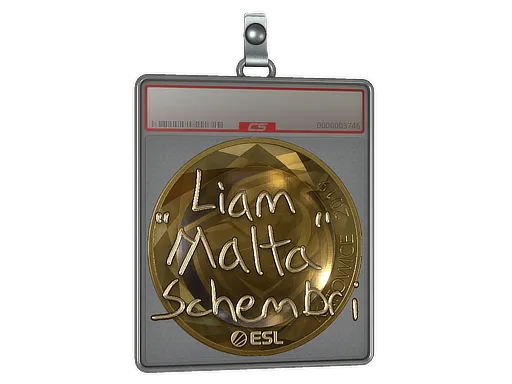 Sticker Slab | malta (Gold) | Katowice 2019