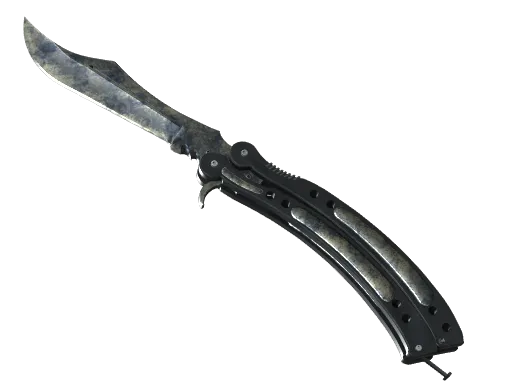 ★ StatTrak™ Butterfly Knife | Stained (Battle-Scarred)
