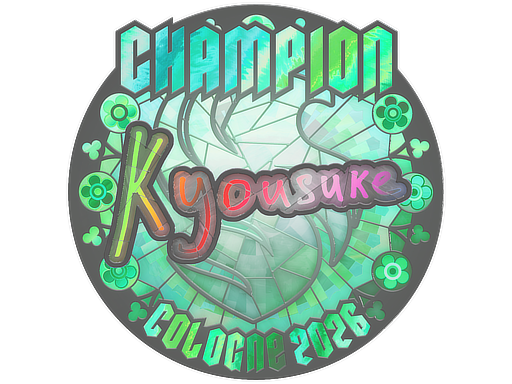 Sticker | kyousuke (Holo, Champion) | Cologne 2026