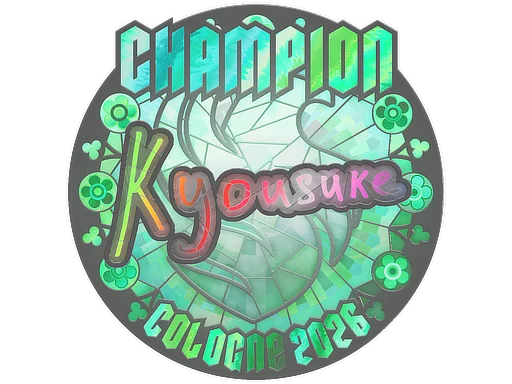 Sticker | kyousuke (Holo, Champion) | Cologne 2026