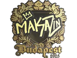 Sticker | Maka (Gold) | Budapest 2025