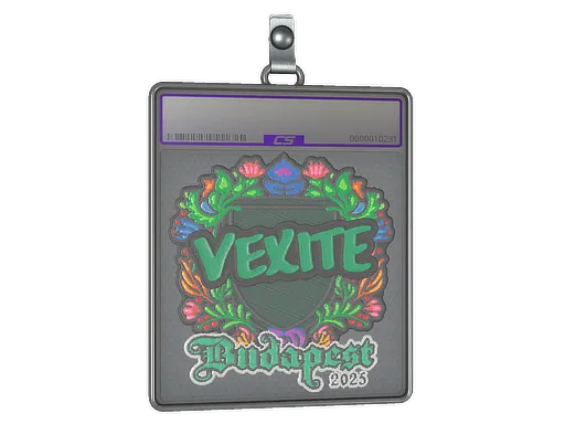 Sticker Slab | vexite (Embroidered) | Budapest 2025
