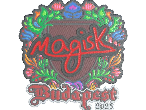Sticker | Magisk (Embroidered) | Budapest 2025