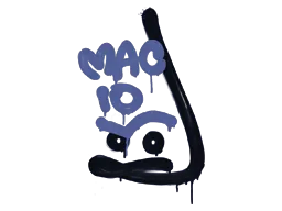 Sealed Graffiti | Recoil MAC-10 (SWAT Blue)