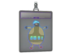 Sticker Slab | Poorly Drawn IDF (Holo)