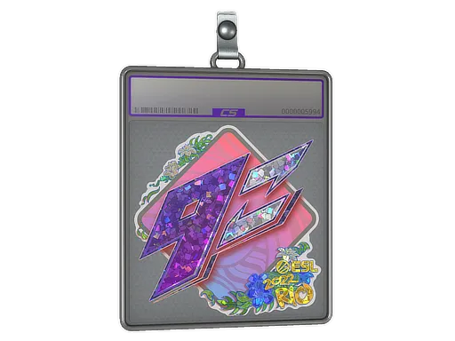 Sticker Slab | 9z Team (Glitter) | Rio 2022