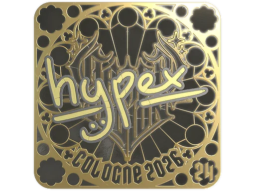 Sticker | hypex (Gold, Ranked) | Cologne 2026