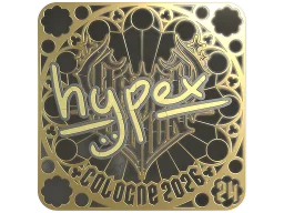 Sticker | hypex (Gold, Ranked) | Cologne 2026