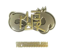 Sticker | MAJ3R (Gold) | Copenhagen 2024