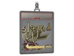 Sticker Slab | sl3nd (Gold) | Shanghai 2024