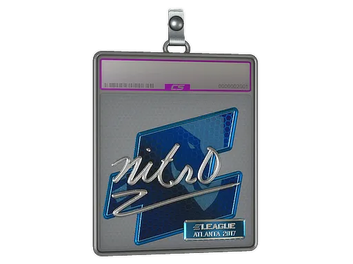 Sticker Slab | nitr0 (Foil) | Atlanta 2017