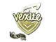Sticker | vexite (Gold) | Paris 2023 CS2 skin