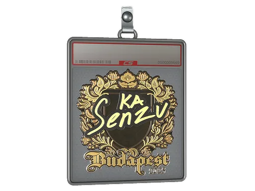 Sticker Slab | Senzu (Gold) | Budapest 2025