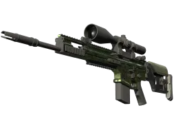 StatTrak™ SCAR-20 | Green Marine (Factory New)