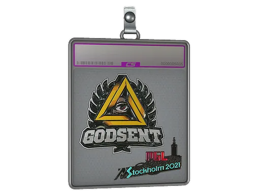 Sticker Slab | GODSENT (Foil) | Stockholm 2021