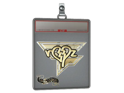Sticker Slab | ropz (Gold) | Paris 2023