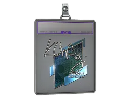 Sticker Slab | k0nfig (Foil) | Boston 2018