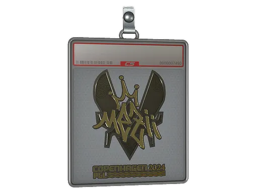 Sticker Slab | mezii (Gold) | Copenhagen 2024