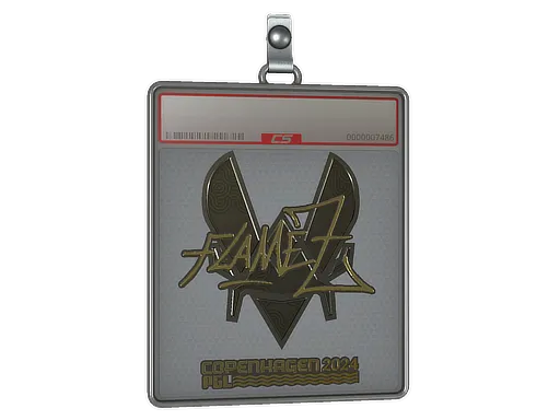 Sticker Slab | FlameZ (Gold) | Copenhagen 2024