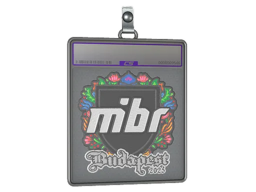 Sticker Slab | MIBR (Embroidered) | Budapest 2025