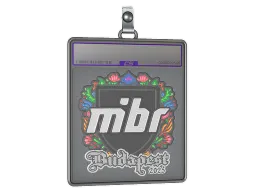 Sticker Slab | MIBR (Embroidered) | Budapest 2025