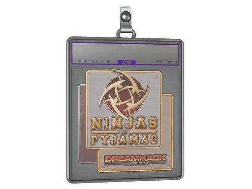Sticker Slab | Ninjas in Pyjamas (Holo) | DreamHack 2014
