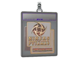 Sticker Slab | Ninjas in Pyjamas (Holo) | DreamHack 2014