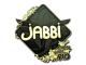 Sticker | jabbi (Gold) | Rio 2022