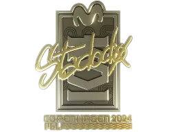 Sticker | stadodo (Gold) | Copenhagen 2024