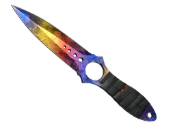 ★ StatTrak™ Skeleton Knife | Marble Fade (Minimal Wear)