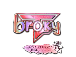 Sticker | broky (Holo) | Antwerp 2022