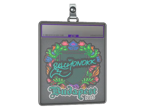 Sticker Slab | BELCHONOKK (Embroidered) | Budapest 2025