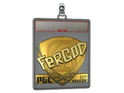 Sticker Slab | fer (Gold) | Krakow 2017