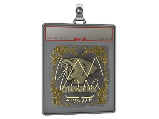 Sticker Slab | EmiliaQAQ (Gold) | Austin 2025
