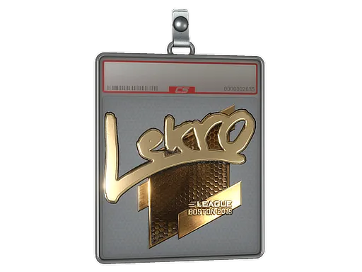 Sticker Slab | Lekr0 (Gold) | Boston 2018