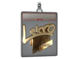 Sticker Slab | Lekr0 (Gold) | Boston 2018
