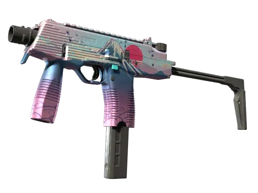 StatTrak™ MP9 | Mount Fuji (Minimal Wear)