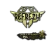 Sticker | refrezh (Gold) | Antwerp 2022 CS2 skin