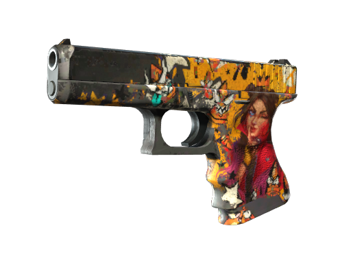 Glock-18 | Bullet Queen (Battle-Scarred)