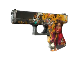 StatTrak™ Glock-18 | Bullet Queen (Battle-Scarred)