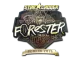 Sticker | Forester (Gold) | Berlin 2019 CS2 skin