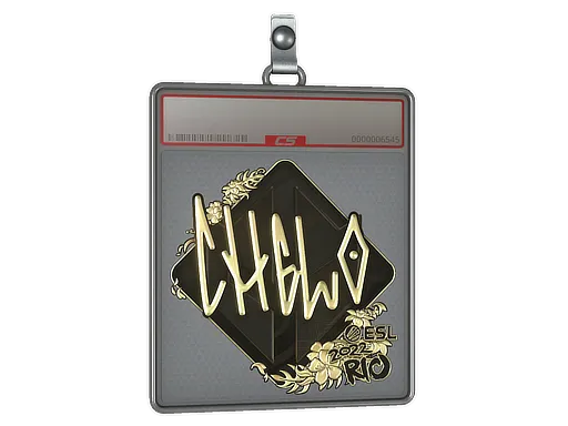 Sticker Slab | chelo (Gold) | Rio 2022