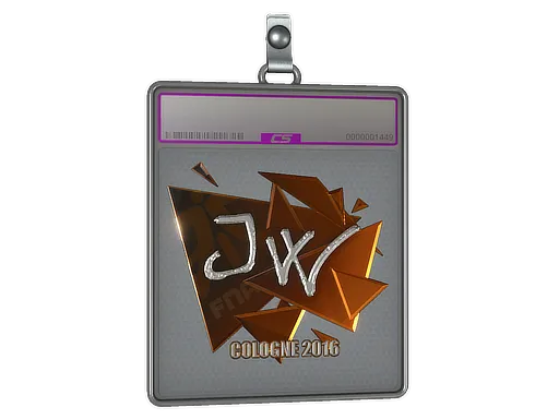 Sticker Slab | JW (Foil) | Cologne 2016